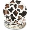 Blue Panda Farm Animal Party Plates, Cow Birthday Supplies (9 In, Foil, 48 Pack) 2 Blue Panda Farm Animal Party Plates, Cow Birthday Supplies (9 In, Foil, 48 Pack)