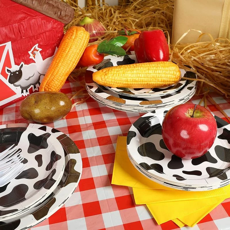 Blue Panda Tablecloths Country Red And White Checkered Tablecloth, Rustic Plastic Table Cover (54 X 108 In, 3 Pack) 6 Blue Panda Tablecloths Country Red And White Checkered Tablecloth, Rustic Plastic Table Cover (54 X 108 In, 3 Pack)