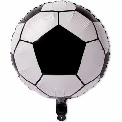 Blue Panda Soccer Ball Party Balloons For Birthday Decorations, Goal (46 Pieces)