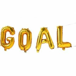 Blue Panda Soccer Ball Party Balloons For Birthday Decorations, Goal (46 Pieces)