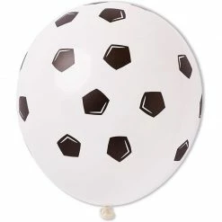 Blue Panda Soccer Ball Party Balloons For Birthday Decorations, Goal (46 Pieces)