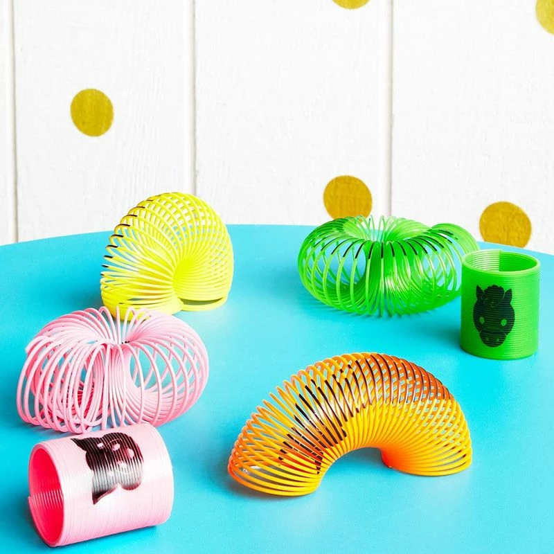 Blue Panda Farm Animal Spring Toys, Kids Birthday Party Favors (1.75 X 2 In, 24 Pack) 4 Blue Panda Farm Animal Spring Toys, Kids Birthday Party Favors (1.75 X 2 In, 24 Pack)