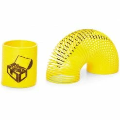 Blue Panda Pirate Spring Toys, Kids Birthday Party Favors (1.75 X 2 In, 24 Pack)