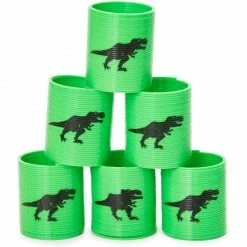 Blue Panda Dinosaur Spring Toys, Kids Birthday Party Favors (1.75 X 2 In, 24 Pack) 12 Blue Panda Dinosaur Spring Toys, Kids Birthday Party Favors (1.75 X 2 In, 24 Pack)
