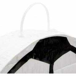 Blue Panda Soccer Ball Pinata For Birthday Party Decorations (12.8 X 12.8 X 3 Inches)