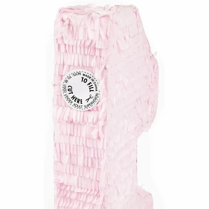 Blue Panda Pink Floral Pinata For Girls 1st Birthday Party, Number 1 (11 X 16.5 X 3 In) Decorations 5 Blue Panda Pink Floral Pinata For Girls 1st Birthday Party, Number 1 (11 X 16.5 X 3 In) Decorations