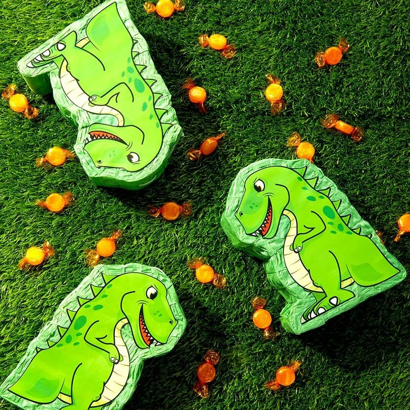 Blue Panda Mini T-Rex Piñatas For Kids Dinosaur Birthday Party (8 X 6.3 X 2.5 In, 3 Pack) Special Occasions 5 Blue Panda Mini T-Rex Piñatas For Kids Dinosaur Birthday Party (8 X 6.3 X 2.5 In, 3 Pack) Special Occasions