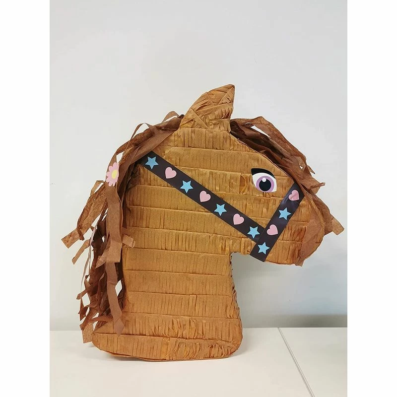 Blue Panda Horse, Pony Pinata For Girls Birthday Party (12 X 16 X 3 In) Decorations 3 Blue Panda Horse, Pony Pinata For Girls Birthday Party (12 X 16 X 3 In) Decorations