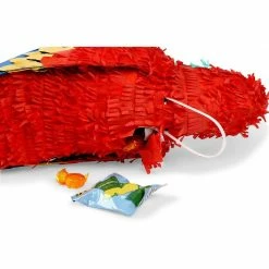 Blue Panda Small Parrot Pinata For Pirate Birthday Party (14.5 X 14 X 6 In)