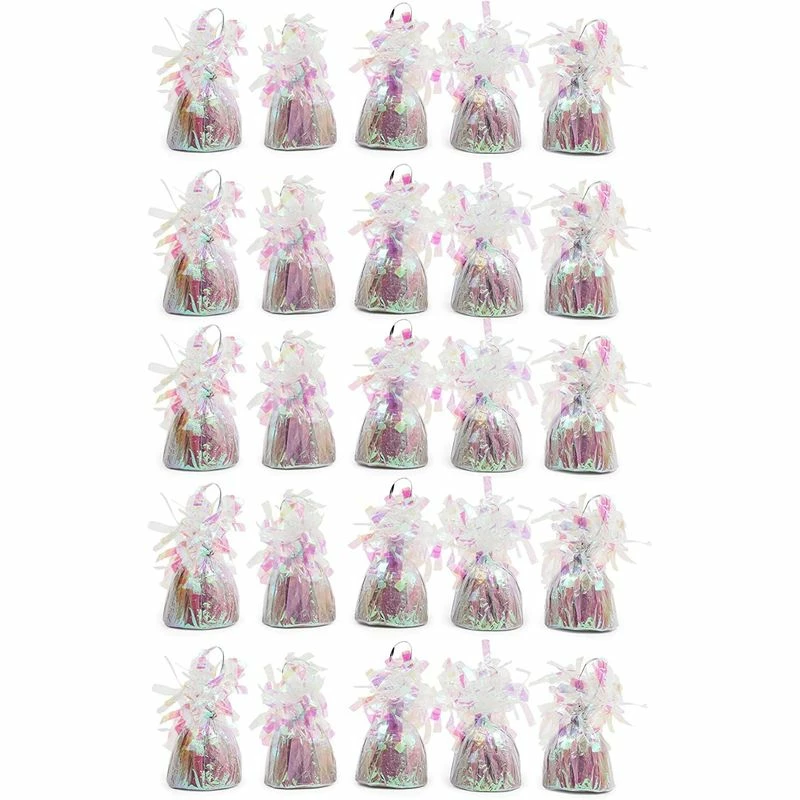Blue Panda Holographic Balloon Weights For Birthday Party Decor (6 Oz, 4.5 In, 15 Pack) Balloons 3 Blue Panda Holographic Balloon Weights For Birthday Party Decor (6 Oz, 4.5 In, 15 Pack) Balloons