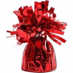 Blue Panda Red Balloon Weights For Birthday Party Decorations (6 Oz, 4.5 In, 15 Pack) Balloons