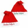 Blue Panda Red Christmas Hats, Santa's Helper Design (10.5 X 14.2 In, 2 Pack) Decorations