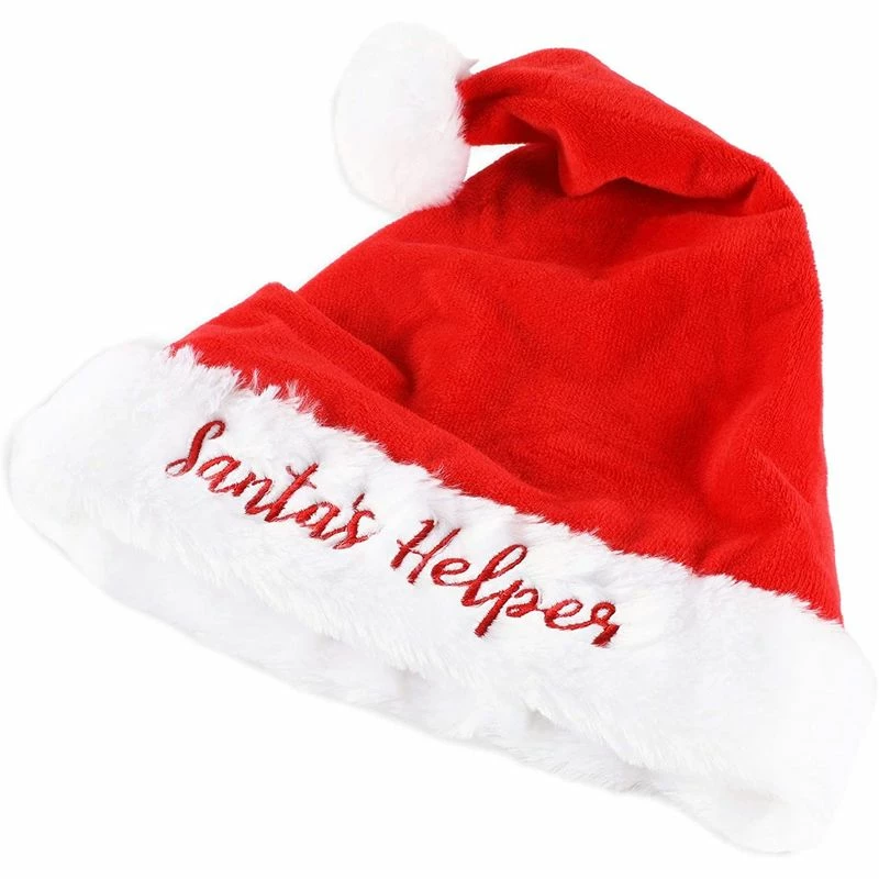 Blue Panda Red Christmas Hats, Santa's Helper Design (10.5 X 14.2 In, 2 Pack) Decorations 7 Blue Panda Red Christmas Hats, Santa's Helper Design (10.5 X 14.2 In, 2 Pack) Decorations