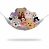 Blue Panda Stuffed Animal Storage Hammock For Small Soft Toys (White, 32 X 24 Inches) Special Occasions 1 Blue Panda Stuffed Animal Storage Hammock For Small Soft Toys (White, 32 X 24 Inches) Special Occasions