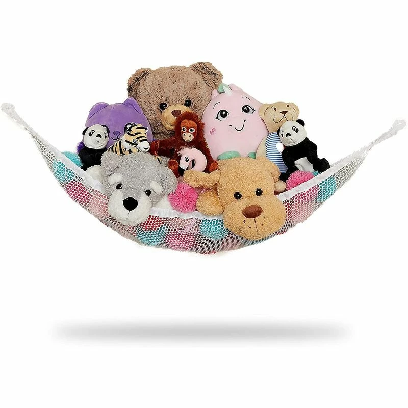 Blue Panda Stuffed Animal Storage Hammock For Small Soft Toys (White, 32 X 24 Inches) Special Occasions 3 Blue Panda Stuffed Animal Storage Hammock For Small Soft Toys (White, 32 X 24 Inches) Special Occasions
