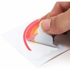 Blue Panda Special Occasions Colorful Rainbow Waterproof Decal, Vinyl Sticker (3.5 X 2 In, 36 Pack) 11 Blue Panda Special Occasions Colorful Rainbow Waterproof Decal, Vinyl Sticker (3.5 X 2 In, 36 Pack)