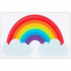 Blue Panda Special Occasions Colorful Rainbow Waterproof Decal, Vinyl Sticker (3.5 X 2 In, 36 Pack) 12 Blue Panda Special Occasions Colorful Rainbow Waterproof Decal, Vinyl Sticker (3.5 X 2 In, 36 Pack)