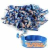 Blue Panda Basketball Hair Ties Or Bracelets, Elastics, She Shoots, She Scores!' (50 Pack)