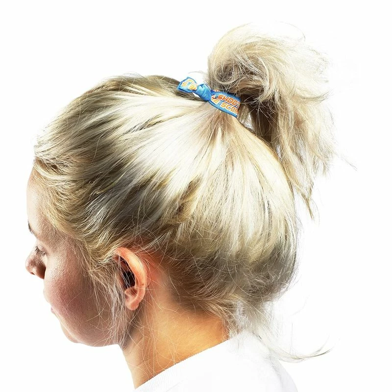 Blue Panda Basketball Hair Ties Or Bracelets, Elastics, She Shoots, She Scores!' (50 Pack) 6 Blue Panda Basketball Hair Ties Or Bracelets, Elastics, She Shoots, She Scores!' (50 Pack)