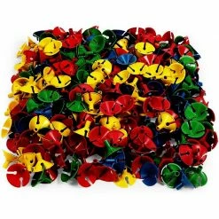 Blue Panda Balloon Stick Holders With Cups, Party Decorations, 5 Colors (300 Pack) Balloons