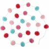Blue Panda Wool Pom Pom Garland Decor For Birthday Party (Pink, Mint, Red, 10 Feet) Decorations 2 Blue Panda Wool Pom Pom Garland Decor For Birthday Party (Pink, Mint, Red, 10 Feet) Decorations