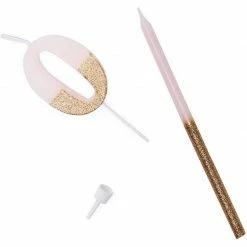 Blue Panda Numbers 0-9 Cake Toppers And Thin Candles In Holders (Gold Glitter, 34 Pieces) 14 Blue Panda Numbers 0-9 Cake Toppers And Thin Candles In Holders (Gold Glitter, 34 Pieces)