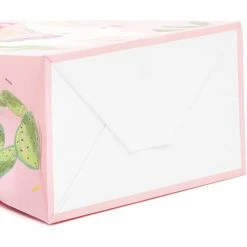 Blue Panda Llama Party Favor Paper Gift Bags With Handles, Whole Llama Fun Fiesta (24 Pack)