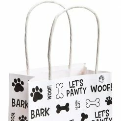 Blue Panda Dog Gift Bags With Handles, Lets Pawty, Woof, Bark (13.2 In, 24 Pack) 17 Blue Panda Dog Gift Bags With Handles, Lets Pawty, Woof, Bark (13.2 In, 24 Pack)
