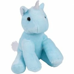 Blue Panda Small Plush Unicorn Stuffed Animal Toys For Girls (7 In, 4 Pack)