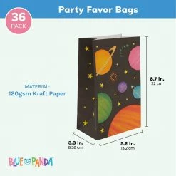 Blue Panda Special Occasions Outer Space Party Favor Bags For Kids Birthday (36 Pack) 9 Blue Panda Special Occasions Outer Space Party Favor Bags For Kids Birthday (36 Pack)